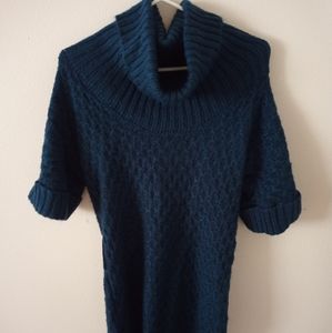 Long scoop neck sweaters